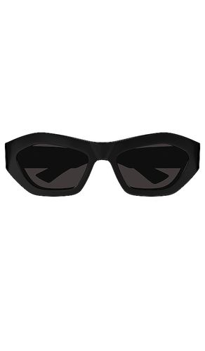 Gafas de sol triangle acetate en color talla all en - Black. Talla all - Bottega Veneta - Modalova