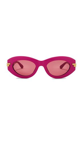 Gafas de sol en color fucsia talla all en - Fuchsia. Talla all - Bottega Veneta - Modalova