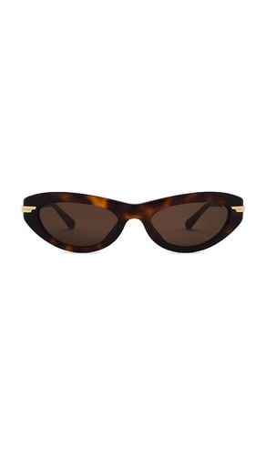 Gafas de sol en color marrón talla all en & - . Talla all - Bottega Veneta - Modalova