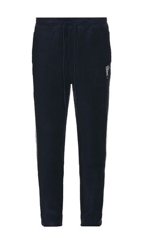 Reverse fleece grid straight joggers en color azul talla L en - Blue. Talla L (también en M, S, XL/1X) - Bound - Modalova