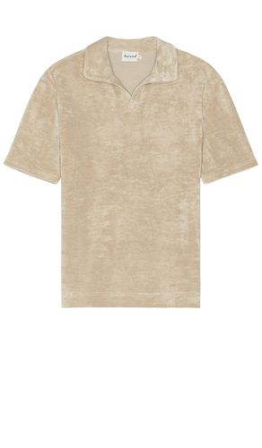 Bradley terry towel polo en color beige talla L en - Beige. Talla L (también en M, S, XL/1X) - Bound - Modalova