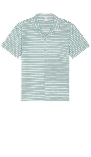 Stripe Terry Towel Cotton Shirt in . Taglia M, S, XL/1X - Bound - Modalova