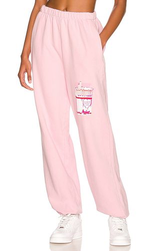 Pantalón deportivo no smoke without fire en color rosado talla L en - Pink. Talla L (también en M, S, XS) - Boys Lie - Modalova