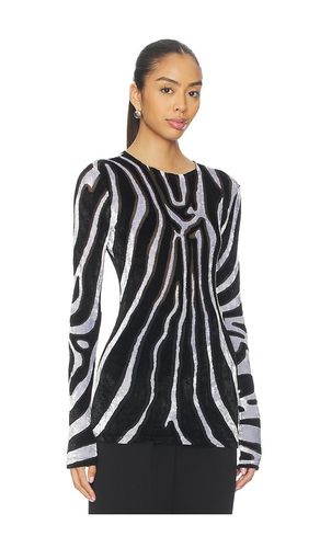 Zebra Bodycon Top in . Size 1. Also in 3 - BALMAIN - Modalova