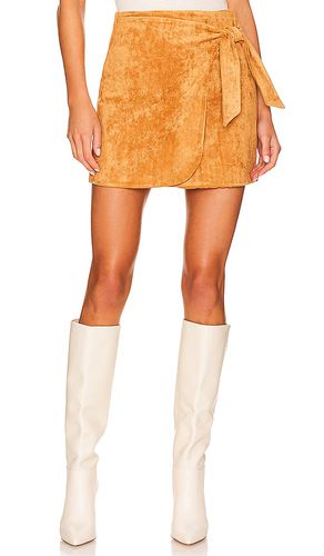 Falda mini en color marrón talla 24 en - Brown. Talla 24 (también en 25, 26, 30) - BLANKNYC - Modalova