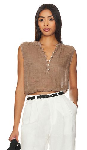 Sleeveless elastic waist pullover in color brown size L in - Brown. Size L (also in M) - Bella Dahl - Modalova