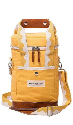 Enfriador de vino wine cooler tote bag en color amarillo mostaza talla all en - Mustard - business & pleasure co. - Modalova