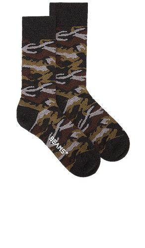 Melange camo socks in color size all in - . Size all - Beams Plus - Modalova