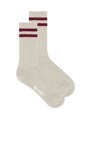 Beams Plus Schoolboy Socks in Grey - Beams Plus - Modalova