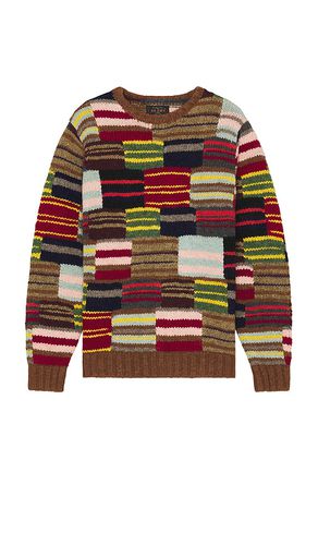 Crew Hand Knit Patchwork Sweater in . Size S - Beams Plus - Modalova