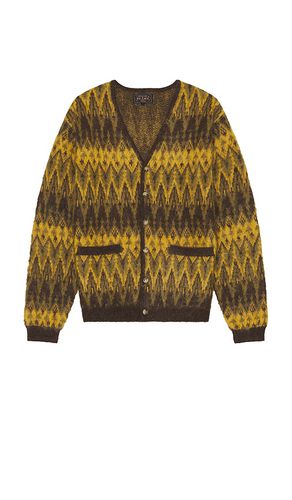 Cardigan Double Jacquard Chevron Pattern in . Taglia M, S - Beams Plus - Modalova