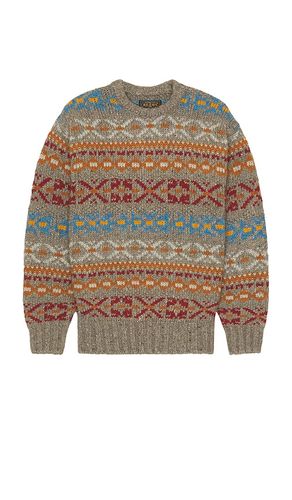 Crew Fair Isle Pattern 3G in . Size M, XL/1X - Beams Plus - Modalova