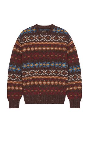 Crew Fair Isle Pattern 3g Sweater in . Size S, XL/1X - Beams Plus - Modalova