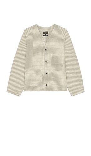 Engineer Jacket Linen Hickory Stripe in . Taglia S - Beams Plus - Modalova