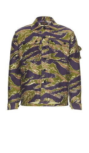 Mil Tiger Stripe Jacquard Jacket in . Size M, XL/1X - Beams Plus - Modalova