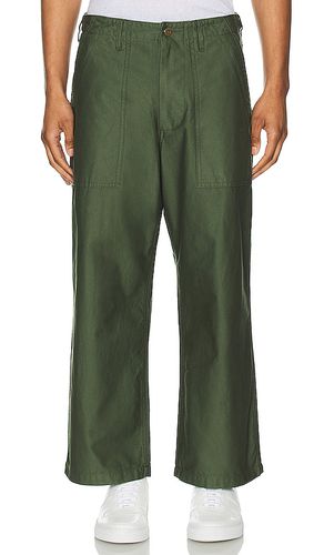Pantalón con trabilla en color verde talla L en - Green. Talla L (también en M, S) - Beams Plus - Modalova