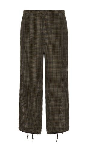 Mil Easy Pants Linen Mesh Plaid in . Taglia S - Beams Plus - Modalova