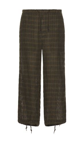 Mil Easy Pants Linen Mesh Plaid in . Taglia S - Beams Plus - Modalova