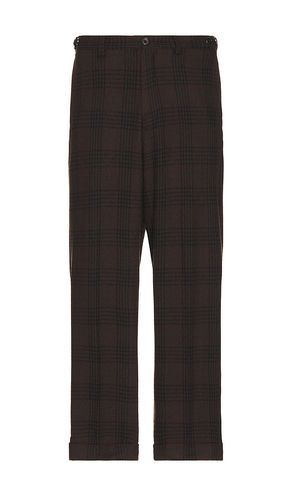 Ivy Trousers Wide Recycle Wool Plaid in . Size M, S, XL/1X - Beams Plus - Modalova