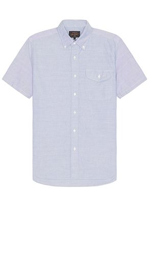 B.d. short sleeve oxford shirt in color blue size L in - Blue. Size L (also in M, S) - Beams Plus - Modalova