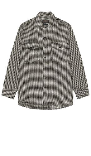 Work classic fit houndstooth shirt in color multi size M in - Multi. Size M (also in S, XL/1X) - Beams Plus - Modalova