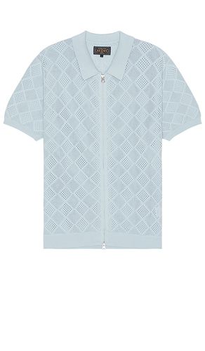 Zip Knit Polo Mesh in . Taglia XL/1X - Beams Plus - Modalova