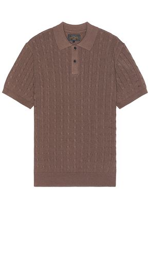 Knit polo cable in color size S in - . Size S (also in XL/1X) - Beams Plus - Modalova