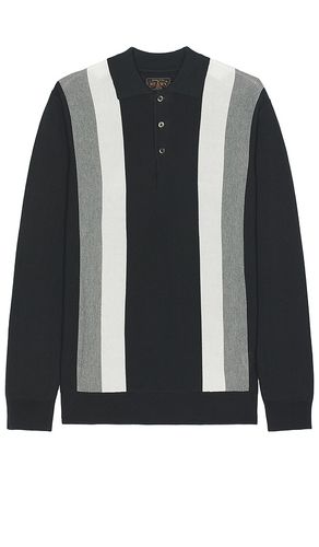 Knit polo gradation stripe en color talla L en - Black. Talla L (también en M, S, XL/1X) - Beams Plus - Modalova