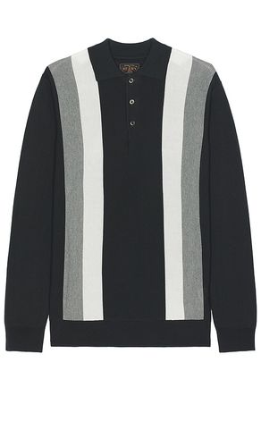 Knit polo gradation stripe en color talla M en - Black. Talla M (también en XL/1X) - Beams Plus - Modalova