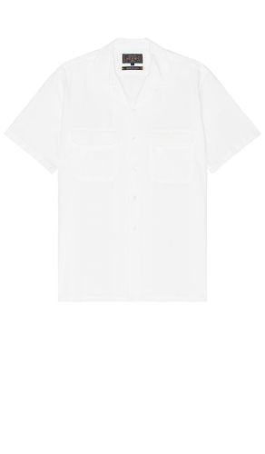 Open Collar Short Sleeve Peruvian Pima in . Taglia S - Beams Plus - Modalova