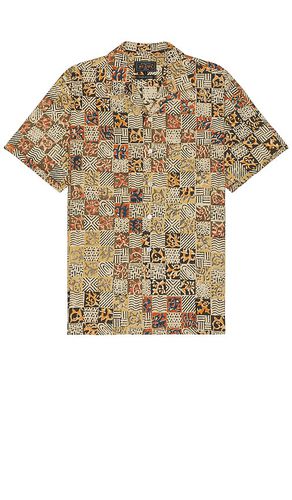 Open Collar Block Print Square in . Taglia S - Beams Plus - Modalova