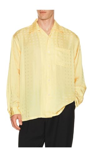 Open Collar Cupro Dot Pattern in . Taglia S. Also in M, L, XL - Beams Plus - Modalova