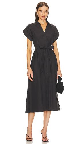 Fia belted dress in color black size L in - Black. Size L (also in M, S, XS) - Brochu Walker - Modalova