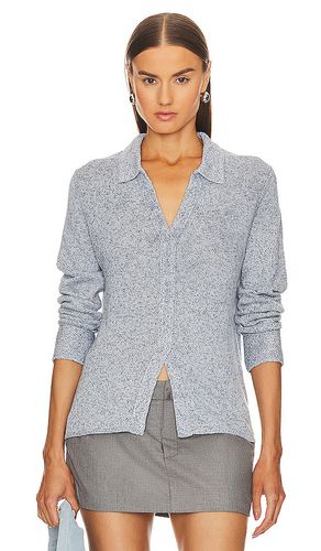 Ansel polo pullover in color slate size L in - Slate. Size L (also in XS) - Brochu Walker - Modalova