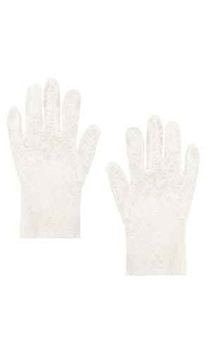 Guantes lace short en color talla M/L en - White. Talla M/L (también en XS/S) - Bronx and Banco - Modalova