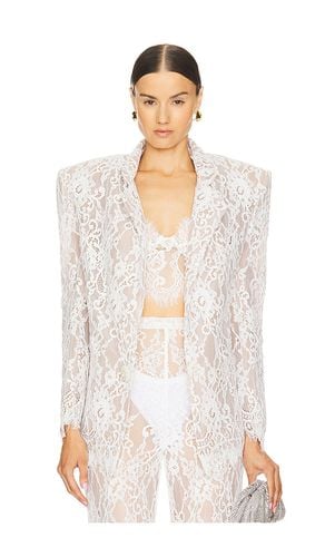 Capri blanc lace blazer en color talla M en - White. Talla M (también en L) - Bronx and Banco - Modalova