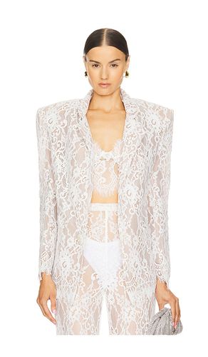 Capri blanc lace blazer en color talla M en - White. Talla M (también en L, S, XL, XS) - Bronx and Banco - Modalova