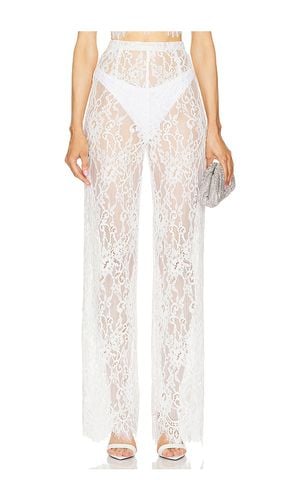 Capri Blanc Lace Pant in . Size L - Bronx and Banco - Modalova