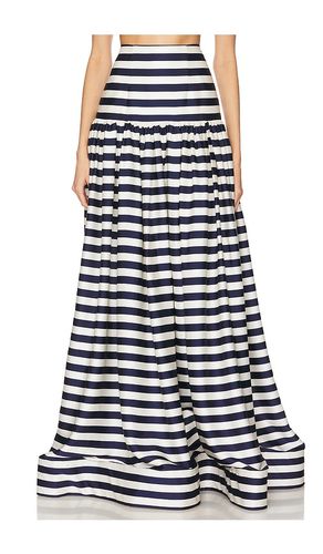 Quinn Striped Maxi Skirt in & White in . Taglia M, S, XS - Bronx and Banco - Modalova