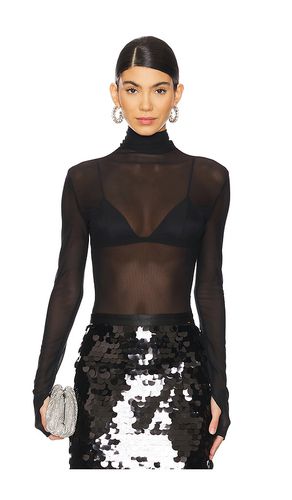 Gaia Mesh Long Sleeve Bodysuit in . Size L - Bronx and Banco - Modalova