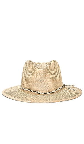 Messer Western Straw Fedora Hat in . Size XS - Brixton - Modalova