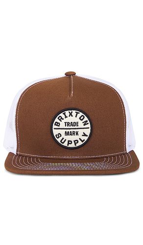 Oath trucker hat in color brown size all in & - Brown. Size all - Brixton - Modalova