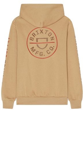 Crest Hoodie in . Size M - Brixton - Modalova