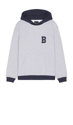 Sudadera retro en color gris claro talla L en & - Light Grey. Talla L (también en M, S, XL/1X) - Brixton - Modalova