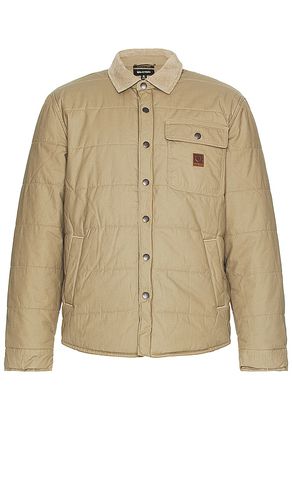 Cass waxed canvas jacket in color cream size M in - Cream. Size M (also in XL) - Brixton - Modalova