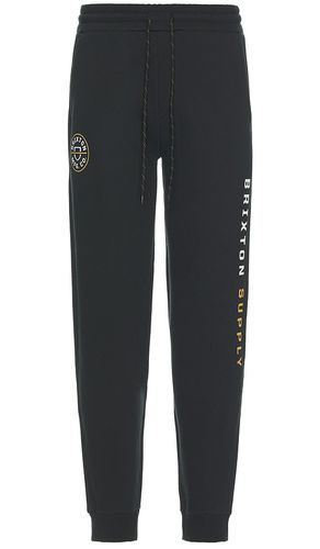 Crest Line Fleece Sweatpant in . Taglia S - Brixton - Modalova