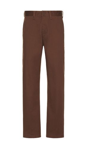 Pantalones chinos choice en color marrón talla 30 en - Brown. Talla 30 (también en 36) - Brixton - Modalova