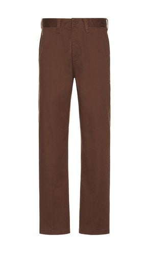 Pantalones chinos choice en color marrón talla 32 en - Brown. Talla 32 (también en 34) - Brixton - Modalova