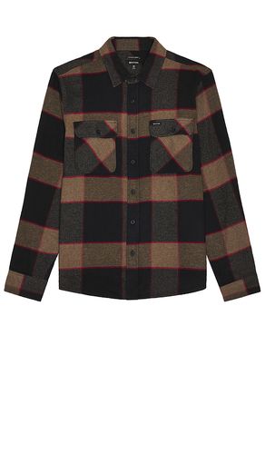 Franela bowery en color charcoal talla L en & - Charcoal. Talla L (también en M, S, XL/1X) - Brixton - Modalova