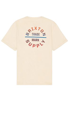 Camiseta en color crema talla L en & - . Talla L (también en M, S, XL) - Brixton - Modalova